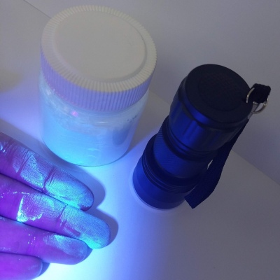 Invisible UV Powder Blue